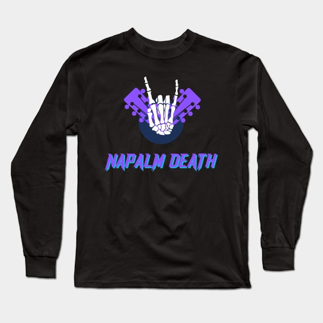 Napalm Death Long Sleeve T-Shirt by eiston ic